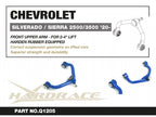 Hardrace Front Upper Arm - For 2-4 Inch Lift – Chevrolet Silverado 2500 / 3500 HD 2020+ (Q1205) – Q1205