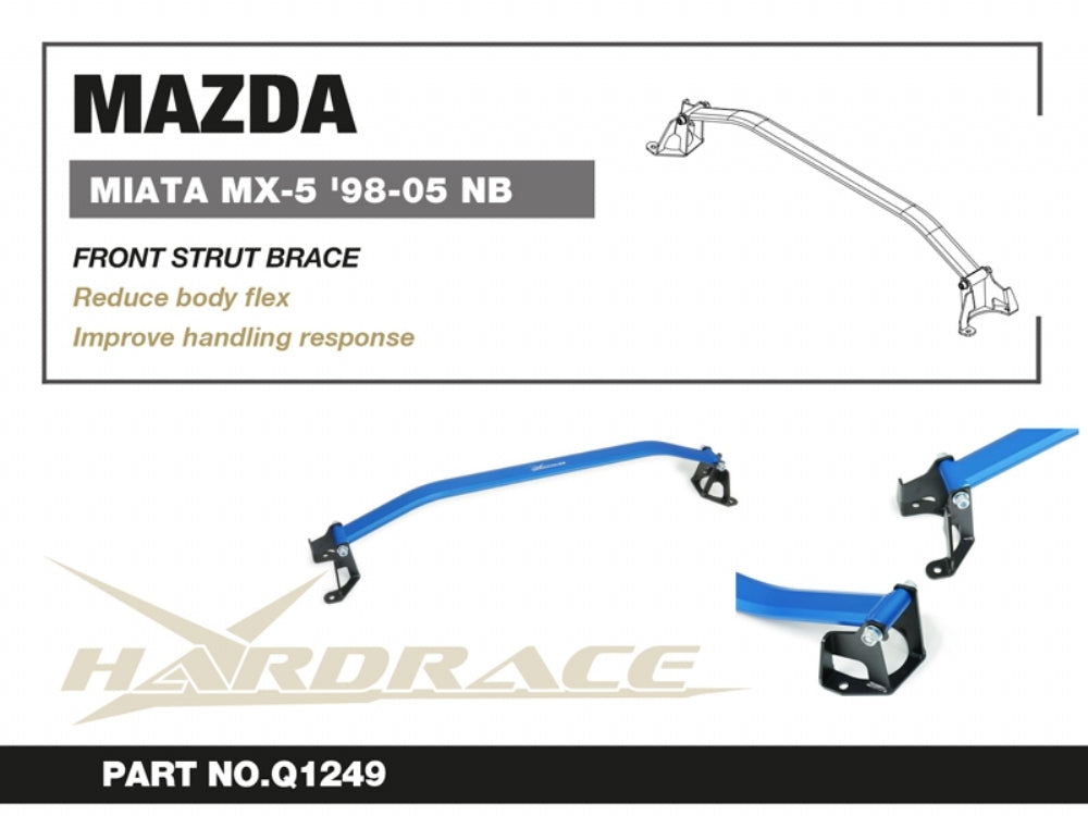 Hardrace Front Strut Brace – Mazda MX-5 NB (Q1249) – Default Title