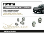 Hardrace Front Lower Arm Bushing Kit – Toyota LandCruiser 300 Series (Q1322) – Default Title
