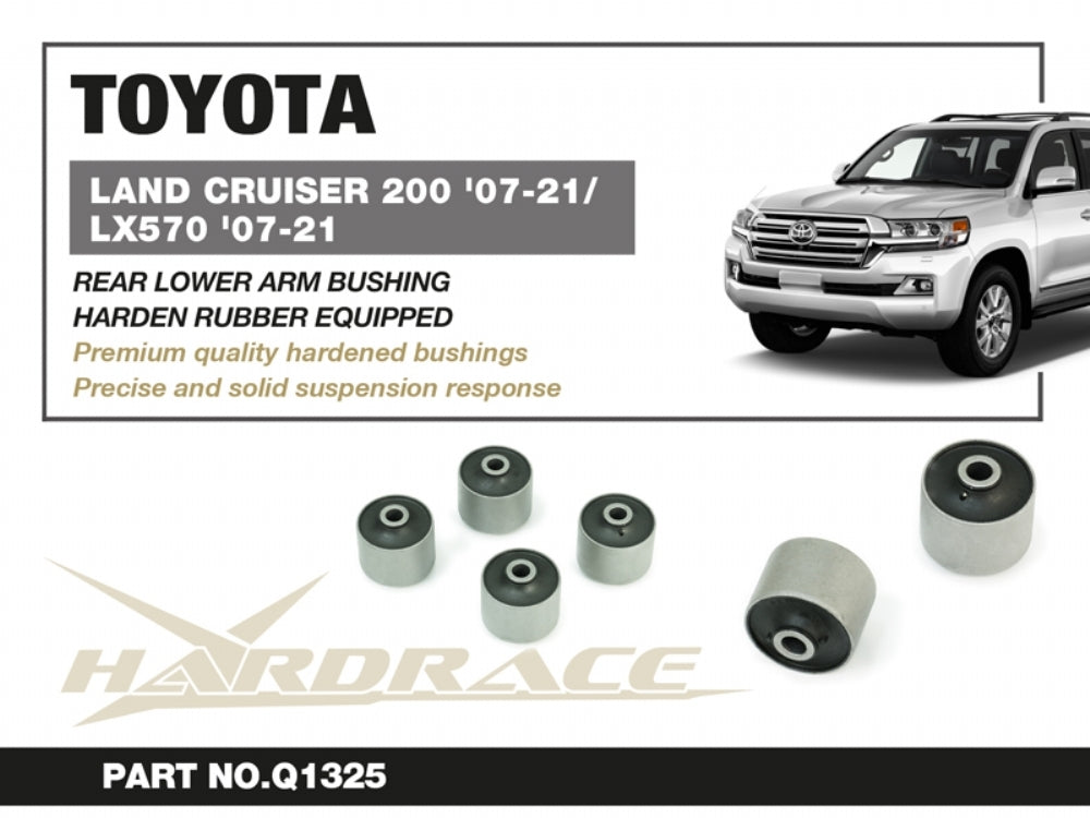 Hardrace Rear Lower Arm Bushing Kit – Toyota LandCruiser 300 Series (Q1325) – Default Title