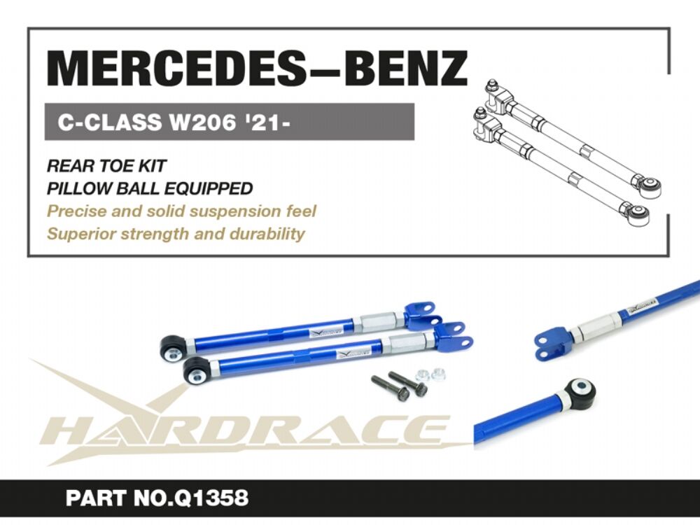 Hardrace Rear Toe Kit – Mercedes-Benz C300 W206 (Q1358) – Default Title