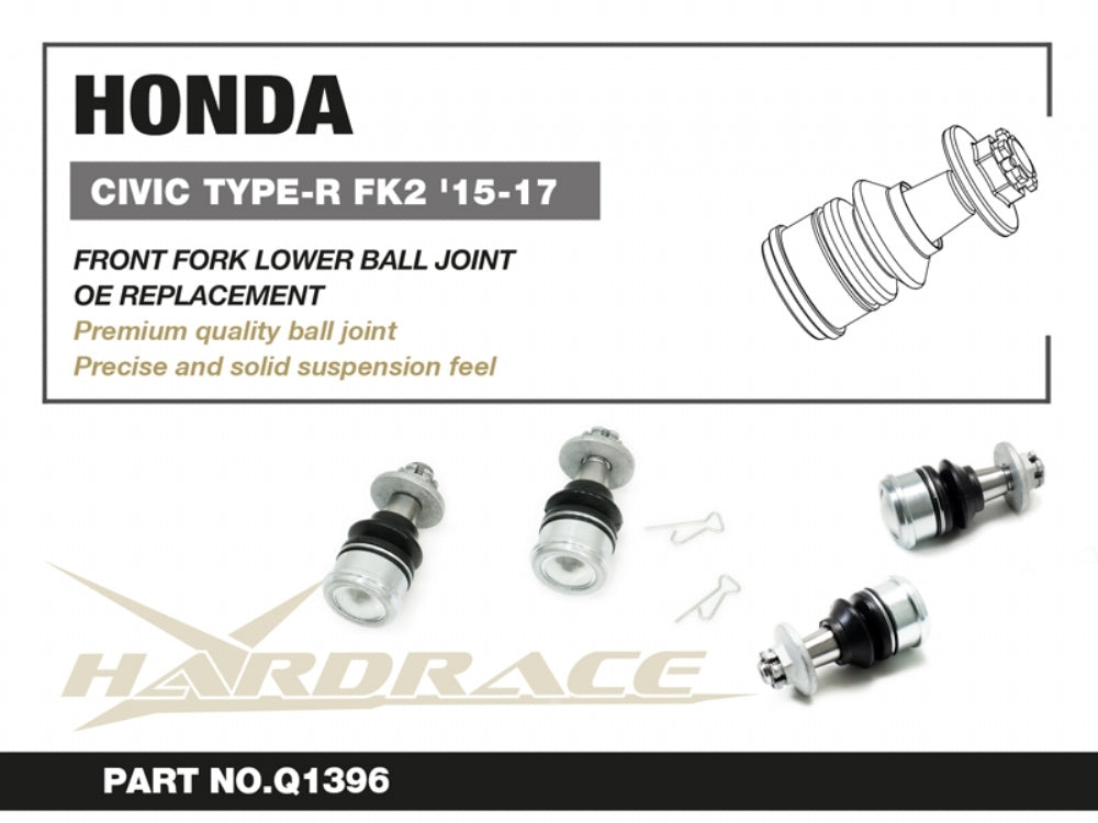 Hardrace Front Lower Ball Joint – Honda Civic Type R FK2 (2014–2017) (Q1396) – Default Title