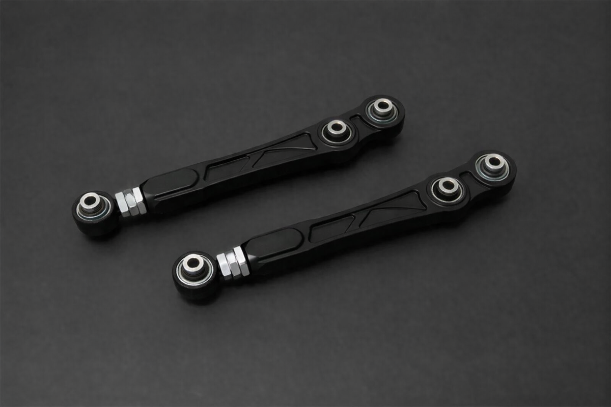 Hardrace Rear Adjustable Lower Billet Control Arm Black – Mitsubishi Lancer Evolution Evo 4–6, Evo 7–9, Evo 7–8 (Q1446-BLK) – Q1446-BLK