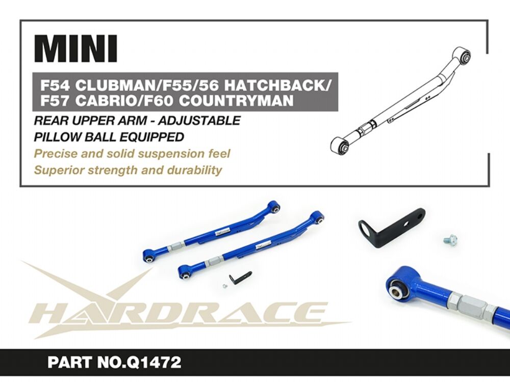 Hardrace Adjustable Rear Upper Arm – BMW X1 F48 – Pillow Ball