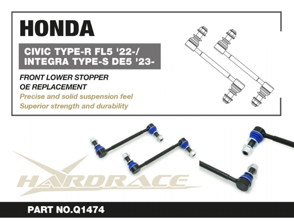 Hardrace Front Lower Stopper Links – Honda Civic Type R FL5 (Q1474) – Q1474