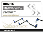 Hardrace Front Lower Stopper Links – Honda Civic Type R FL5 (Q1474) – Q1474