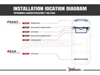 Hardrace Front Strut Brace – Mitsubishi Lancer Evolution Evo 7–9 / Mitsubishi Lancer Evolution Evo 7–8 (Q1505) – Q1505