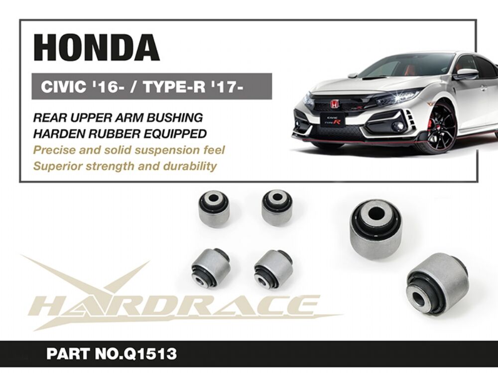 Hardrace Rear Upper Arm Bushing – Honda Civic Type R FK8 (2017–2021) / Honda Civic Type R FL5 (2023+) (Q1513) – Default Title