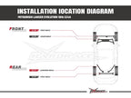 Hardrace Rear Subframe Brace – Mitsubishi Lancer Evolution Evo X / 10 (Q1571) – Q1571
