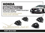 Hardrace Front Camber Adjustable Strut Mount – Honda Civic Type R FK8 (2017–2021) / Honda Civic Type R FL5 (2023+) (Q1589) – Q1589
