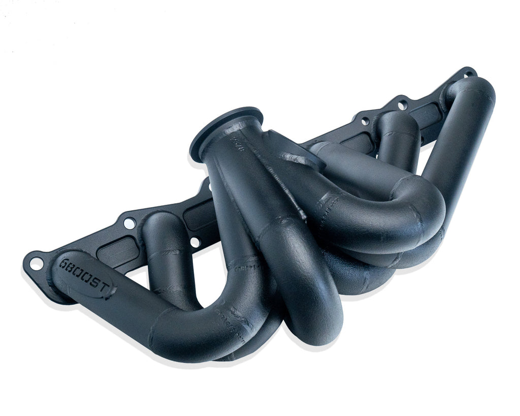 6Boost Nissan RB25/30DET DOHC turbo exhaust manifold — illustrative T3, T4 and V-band configurations