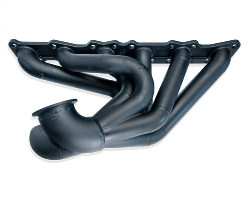6Boost Nissan RB25/30 DOHC forward-position Pro Mod exhaust manifold — representative configurations; exact build varies by selected flange and options