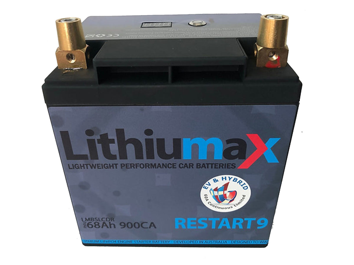 Lithiumax Gen6 RESTART9 Bluetooth 900CA Lightweight Battery — product image