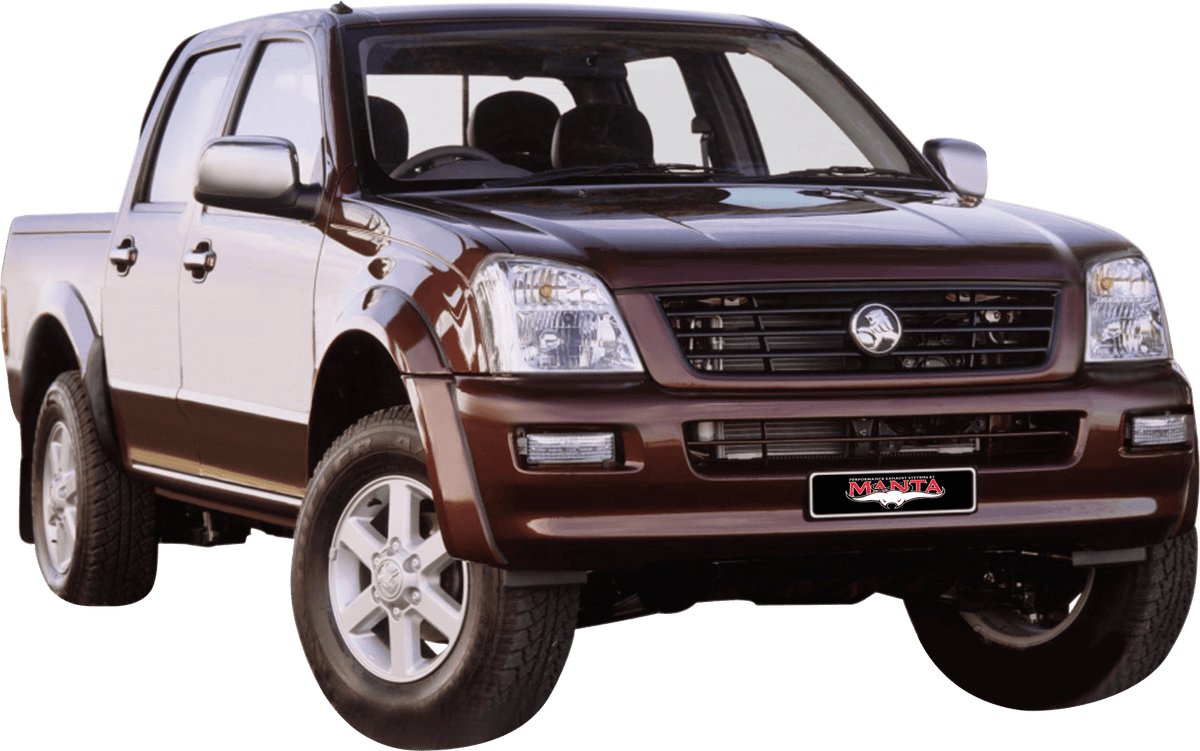 Manta Holden Rodeo Ra 3.0L Non Common Rail (Factory Cab Chassis, Long Wheelbase) March 2003 – December 2006 – complete exhaust system
