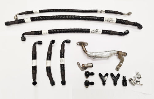 Walton Motorsport BMW S55 Turbo Oil & Water Lines