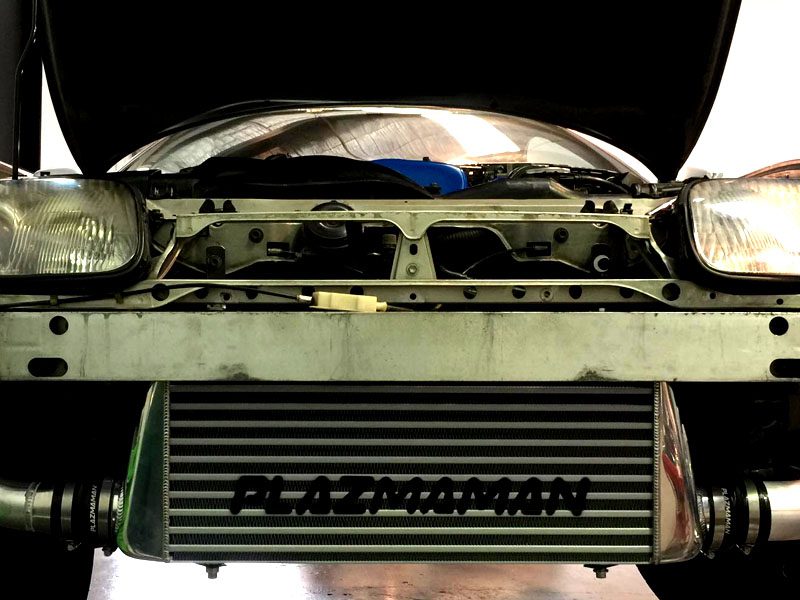 Plazmaman Toyota Supra Soarer Street Pro Bar and Plate Intercooler Kit - gallery image 2
