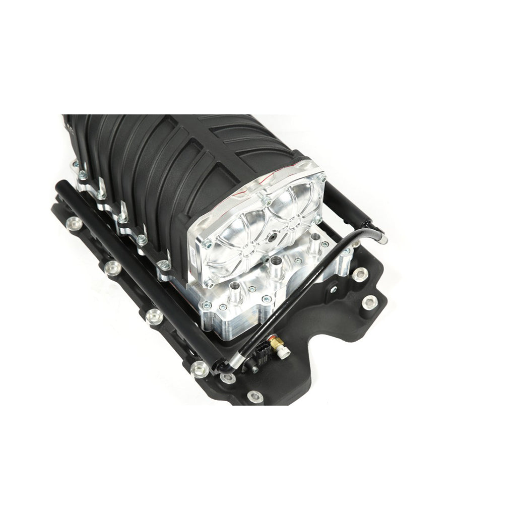 Harrop TVS2650 Holden 5.0L rear intercooler manifold detail