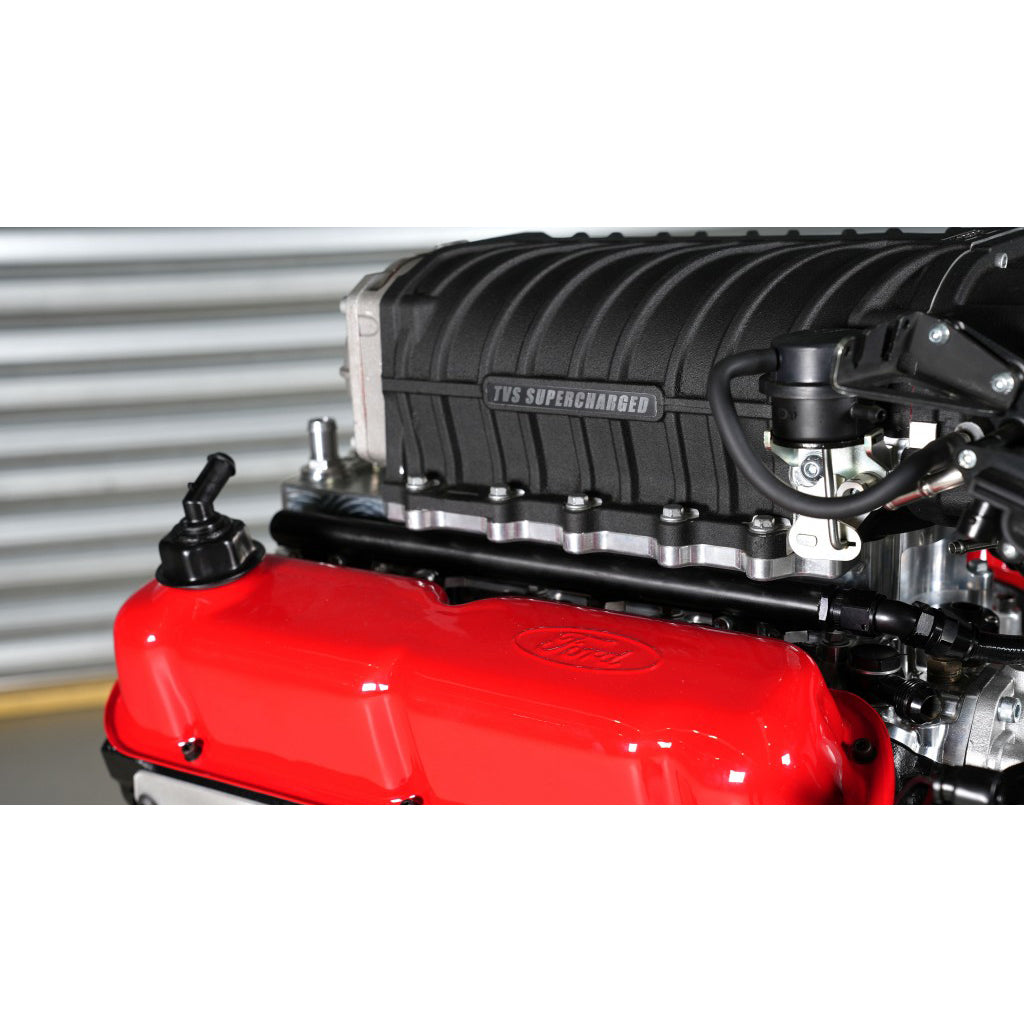 Harrop TVS2650 Small Block Ford supercharger close-up