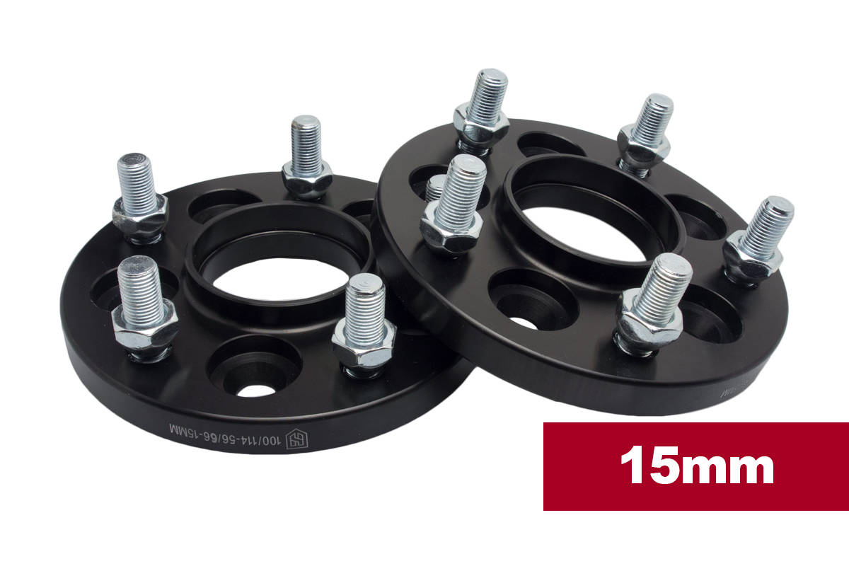 HFM.Parts Hub-Centric Conversion Wheel Spacers – 5x100 / 56.1 to 5x114.3 / 66.1 – HFM.Parts image 1