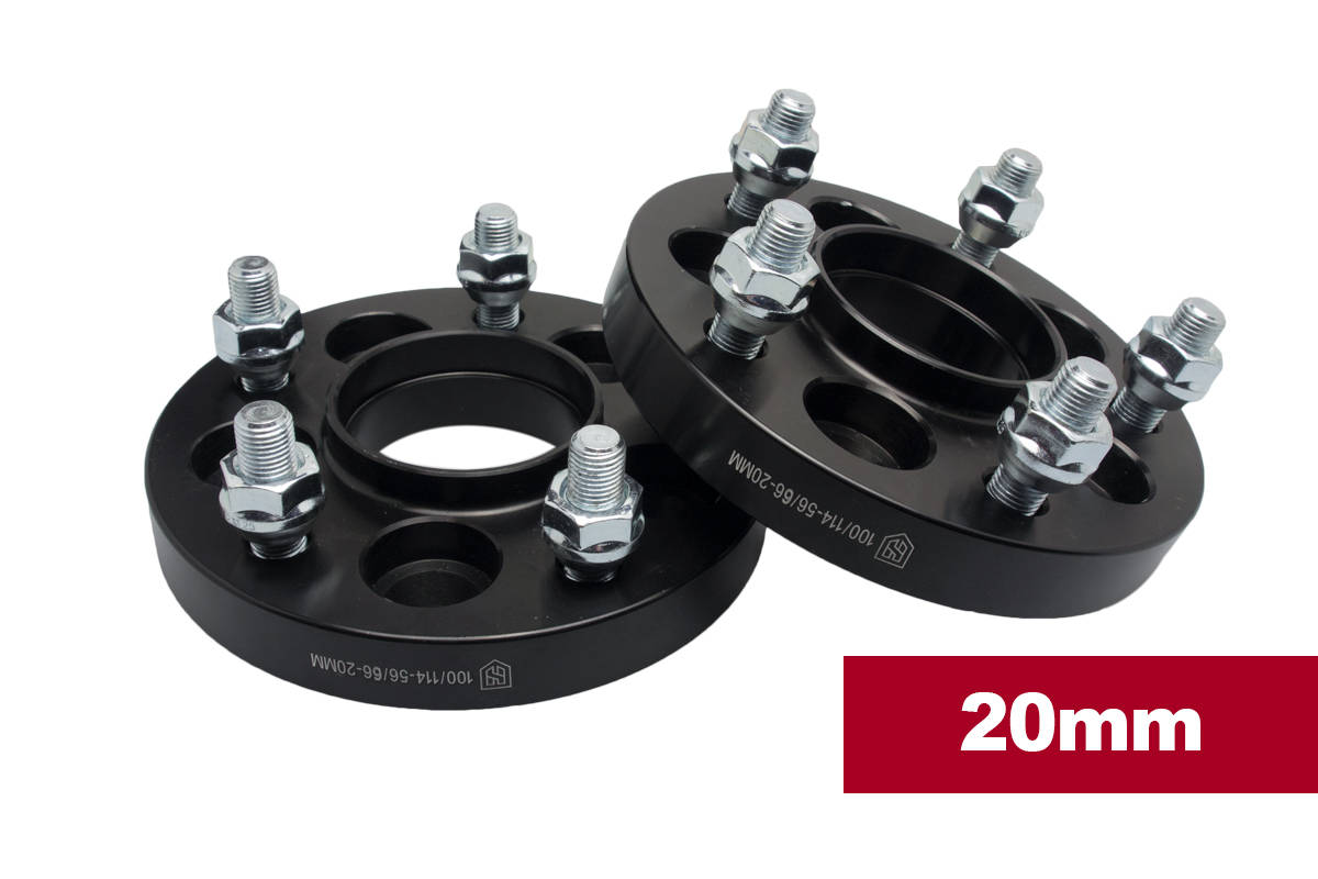 HFM.Parts Hub-Centric Conversion Wheel Spacers – 5x100 / 56.1 to 5x114.3 / 66.1 – HFM.Parts image 2