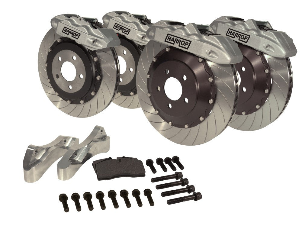 Harrop Ultimate Brake Kit Holden VE–VFII — silver caliper finish