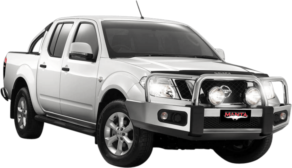 Manta Nissan Navara D40 3.0L V6 Turbo Diesel Automatic 2011 Onwards – complete exhaust system