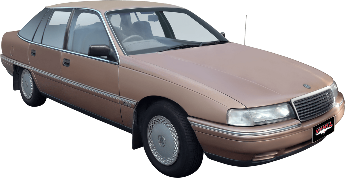 Manta Holden Statesman/Caprice Vq, Vr, Vs 5.0L V8 LWB Sedan, IRS, 1991 – 1997 (Single Cat Setup) – complete exhaust system