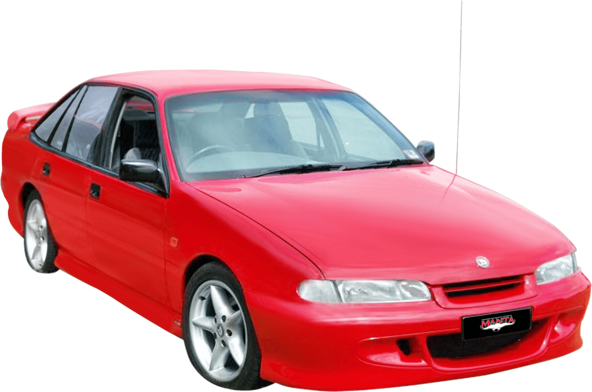 Manta Holden Commodore Vp, Vr, Vs 5.0L, HSV 5.7L V8 Sedan, Independent Rear Suspension, with Twin Cat Setup – complete exhaust system