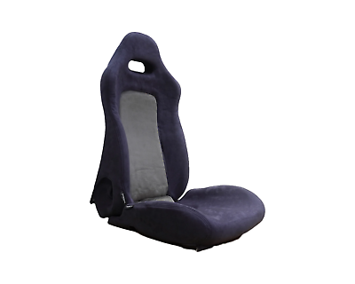 HFM.Parts R32 GT-R Seat Cover Set – Custom Blue/Grey Faux Suede – HFM.Parts image 2
