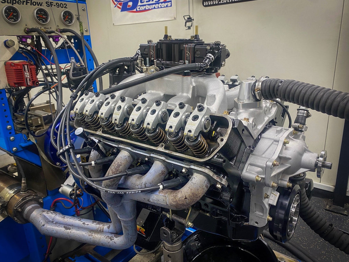 Yella Terra Pro Street Holden V8 rocker set installed on performance engine