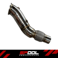 Spool B46/B48 Stainless-Steel Race Downpipe – BMW — verified supplier image 1