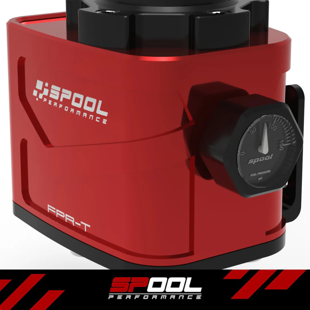 Spool FPR-T Compact Billet Fuel Pressure Regulator — installation detail 2