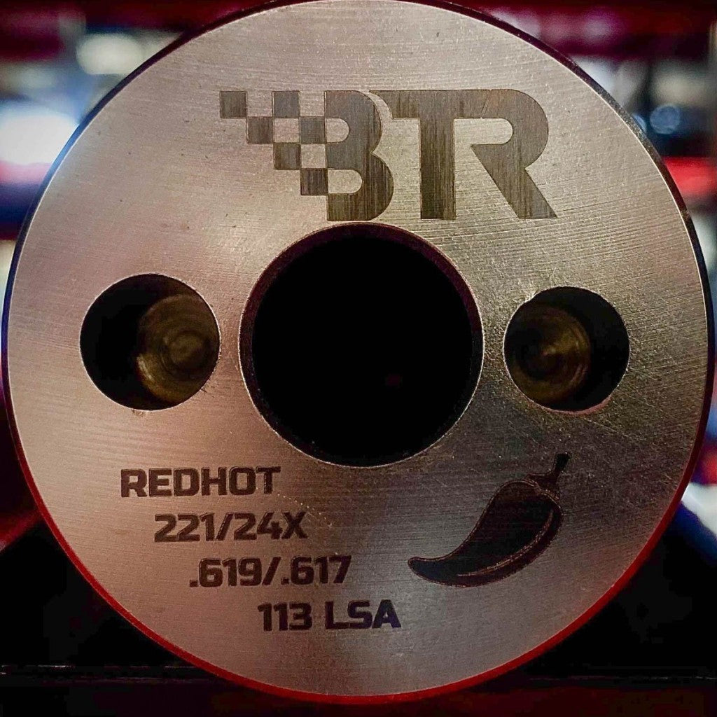 BTR Red Hot Camshaft supplied through Harrop