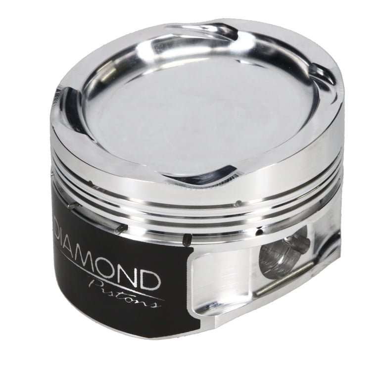 Diamond manufacturer catalogue photograph — Volkswagen Golf R32 VR6 Forged Pistons — 95.90 mm Stroke / 6.457 in Rod. Representative design; selected kit details vary.