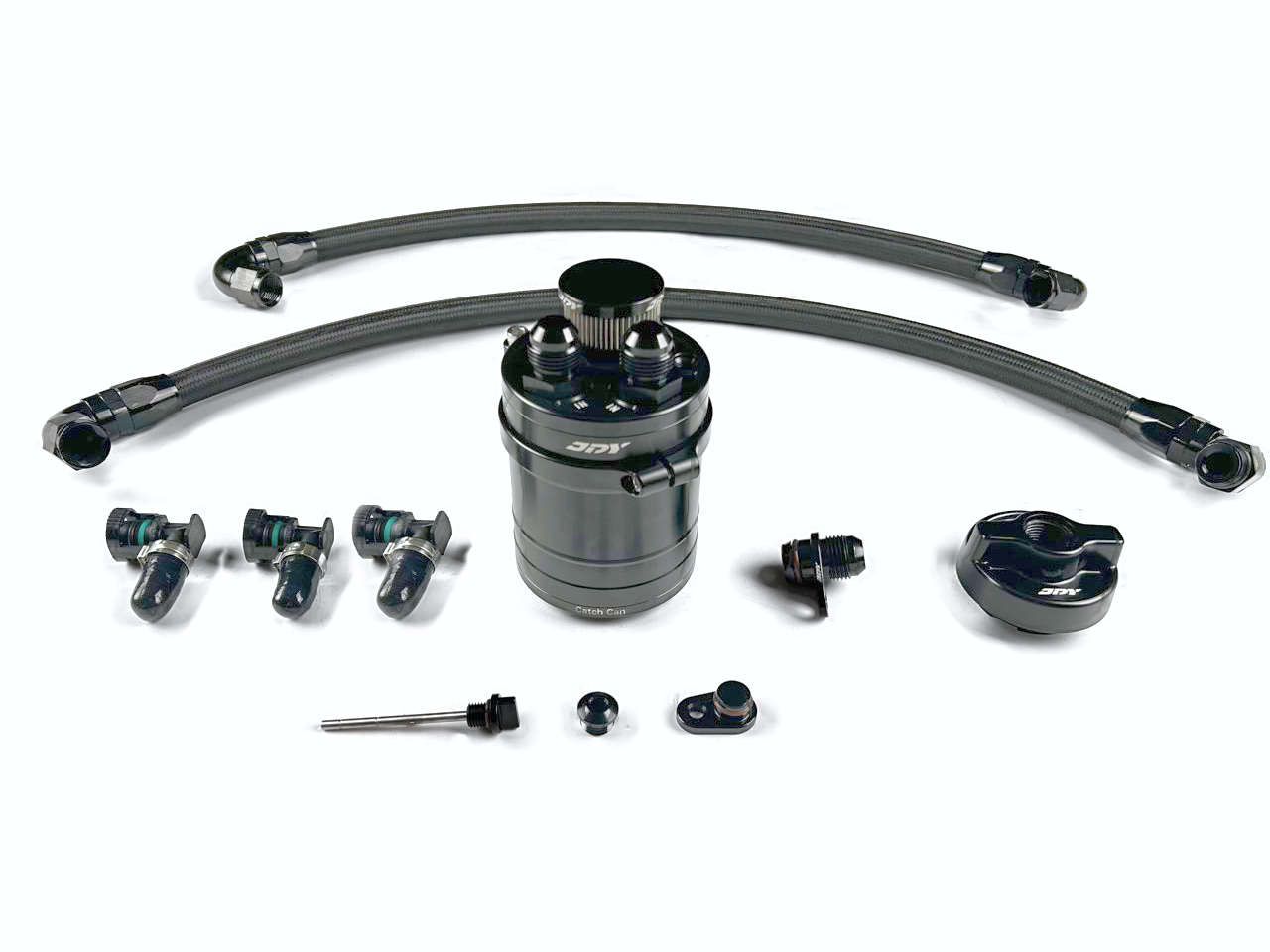JDY Performance BMW G8X S58 Engine Oil Catch Can Kit - M2/M3/M4/X3M - image 1