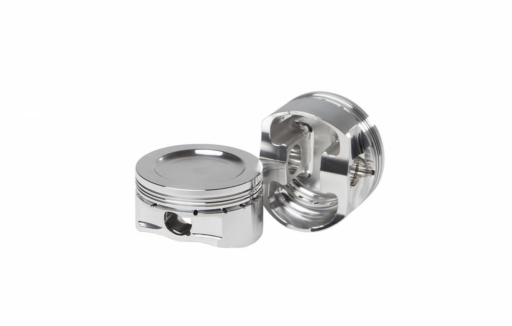Diamond 3800 L67 representative piston crown and underside views; selected dish depth and pins may differ