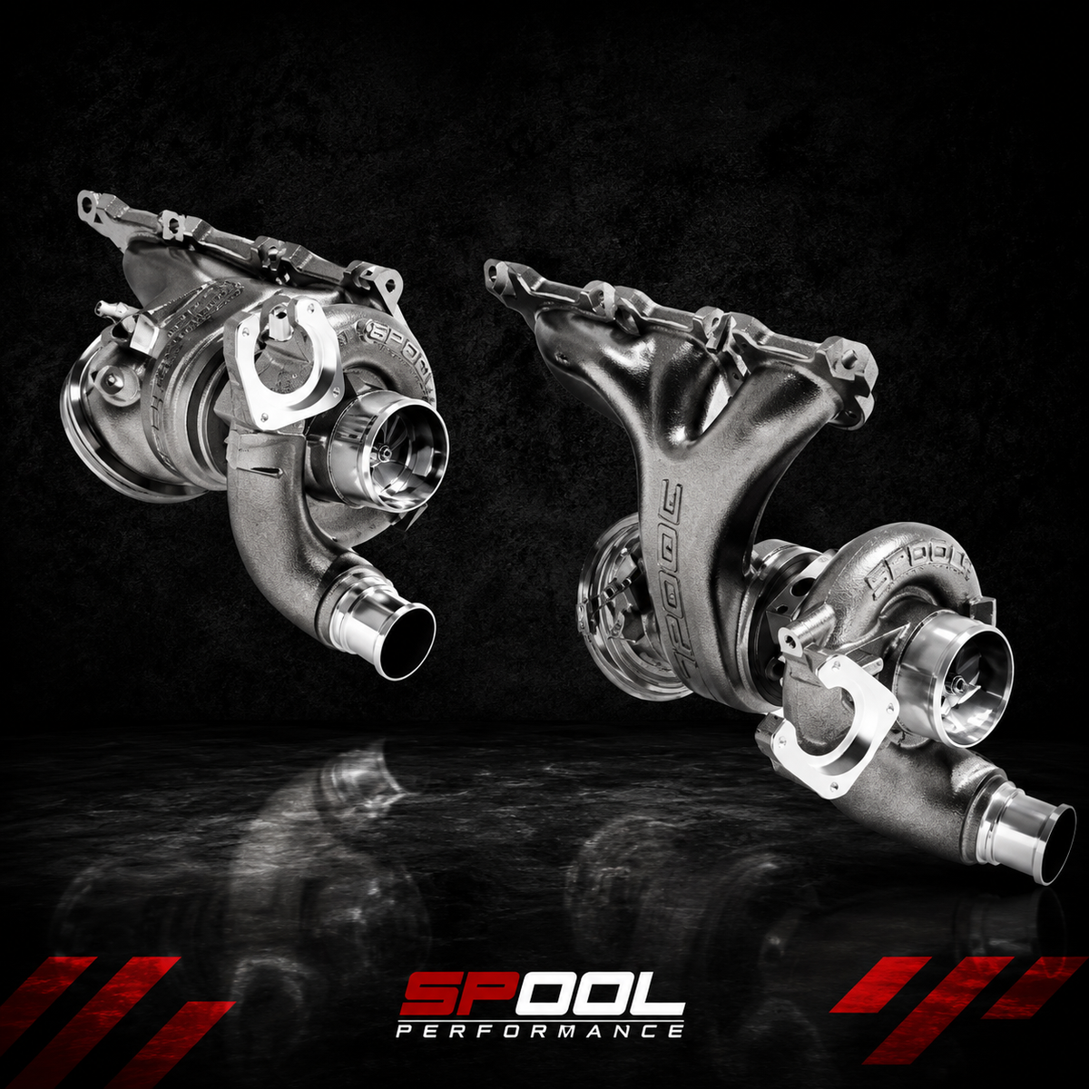 Spool Performance BMW S58 IFX1100 Stock-Location Twin Turbo Kit — clean supplier-origin gallery image 2