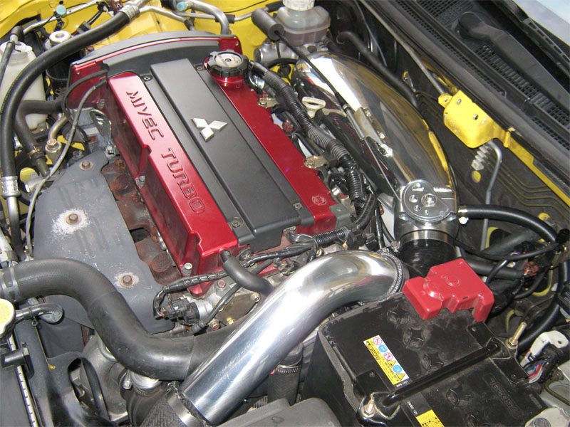 4G63 Evo 4 through 9 Pro Street long runner intake manifold; finish and options vary