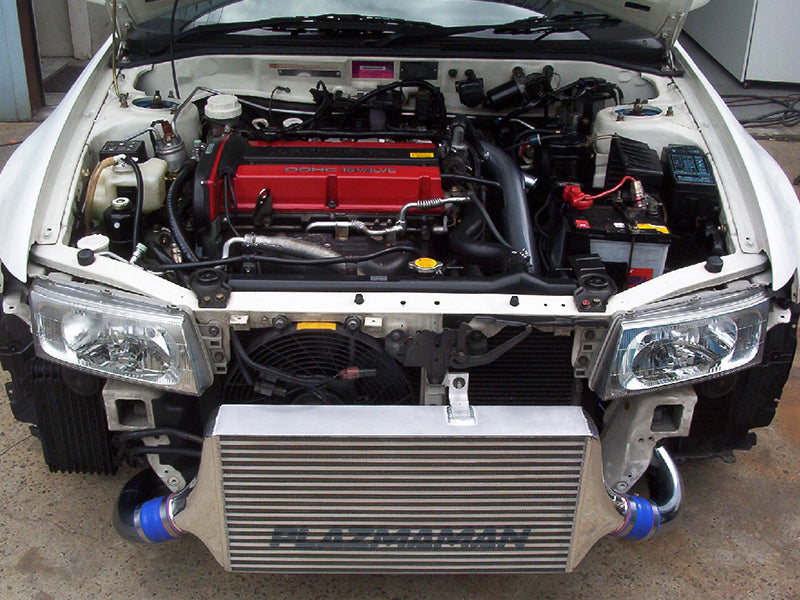 Plazmaman Mitsubishi Evo 4-6 RACE SPEC Swept Back Intercooler Kit - gallery image 2