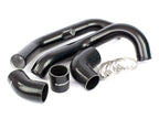 Plazmaman Mitsubishi Evo 9 cold side intercooler piping kit; finish and hose colour vary