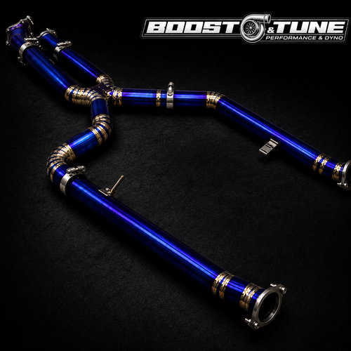 BTS Titanium Dual Uneven-Length Midpipe — Built by Boost & Tune product image 2