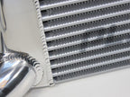 Plazmaman FG Falcon 1800 hp race spec intercooler; photographed core, finish and outlets may differ