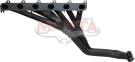 Manta Ford Falcon BA BF Barra XR6 Ute Exhaust System — Barra extractors (FX-206)