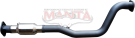 Manta Ford Falcon FG FG-X Barra XR6 Ute Exhaust System — High-flow cat (FX-213CAT)