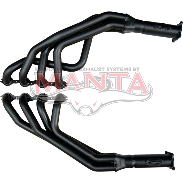 Manta FX-509 Holden VT-VZ LS V8 1 7/8in Extractors — Black HPC Ceramic Coated — FX-509HPC-B