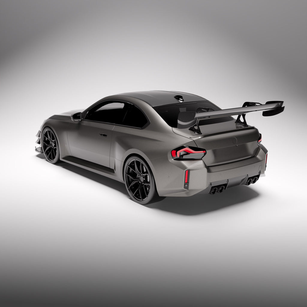 Vulcan Alpha Carbon-Fibre Dual-Element Wing with DRS – BMW G87 M2 — clean supplier-origin gallery image 8
