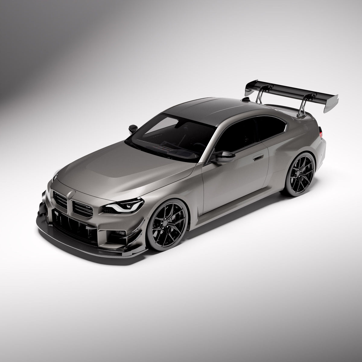 Vulcan Alpha Carbon-Fibre Dual-Element Wing with DRS – BMW G87 M2 — clean supplier-origin gallery image 9