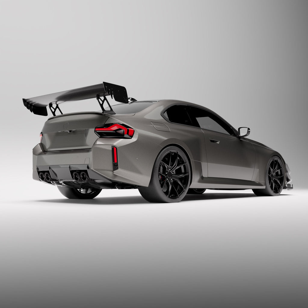 Vulcan Alpha Carbon-Fibre Single-Element Wing – BMW G87 M2 — clean supplier-origin gallery image 7