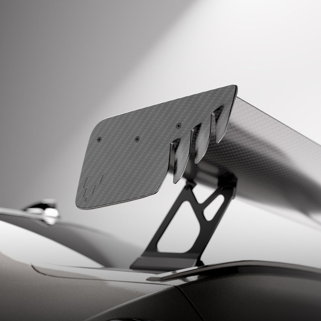 Vulcan Alpha Carbon-Fibre Single-Element Wing – BMW G87 M2 — clean supplier-origin gallery image 4