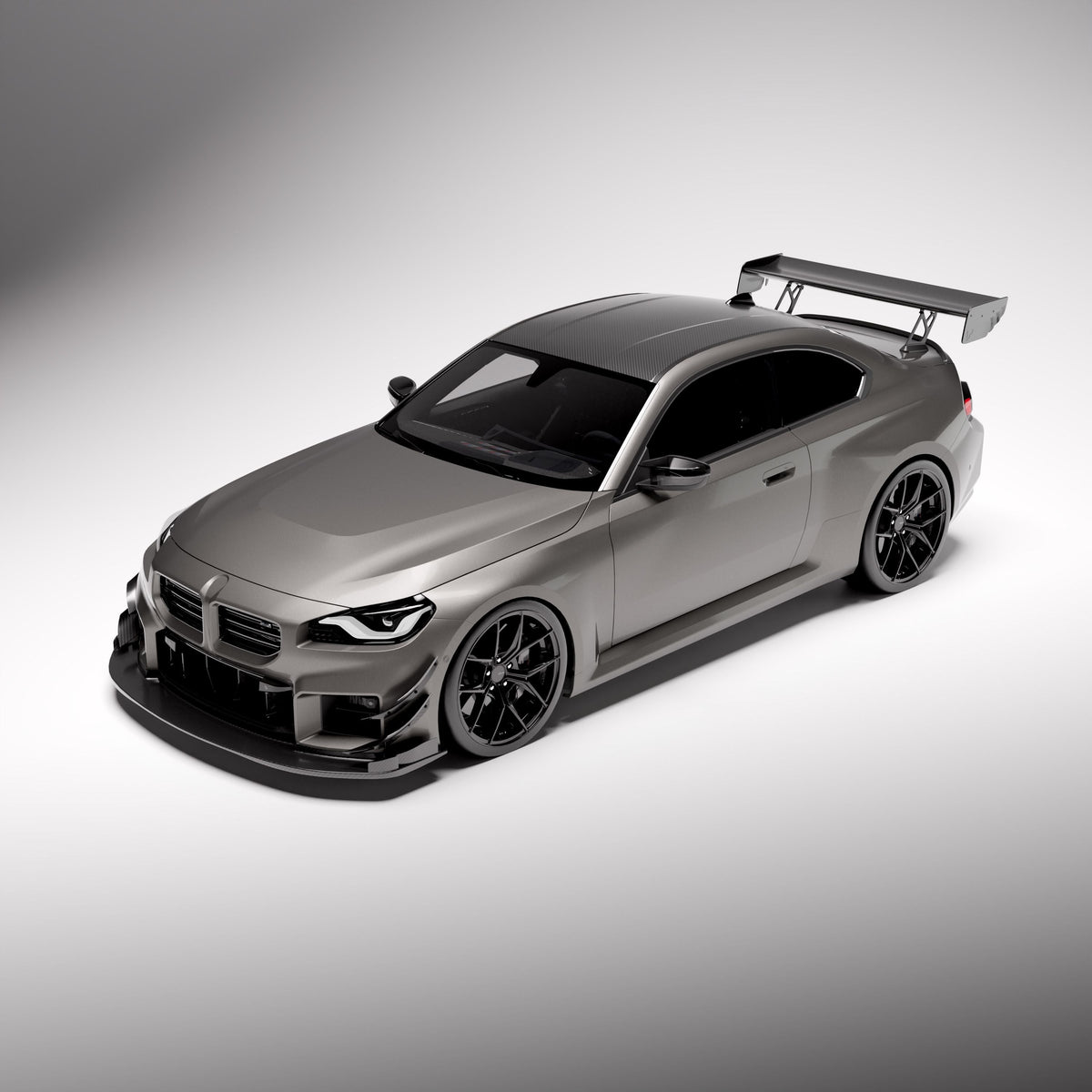 Vulcan Alpha Carbon-Fibre Single-Element Wing – BMW G87 M2 — clean supplier-origin gallery image 9